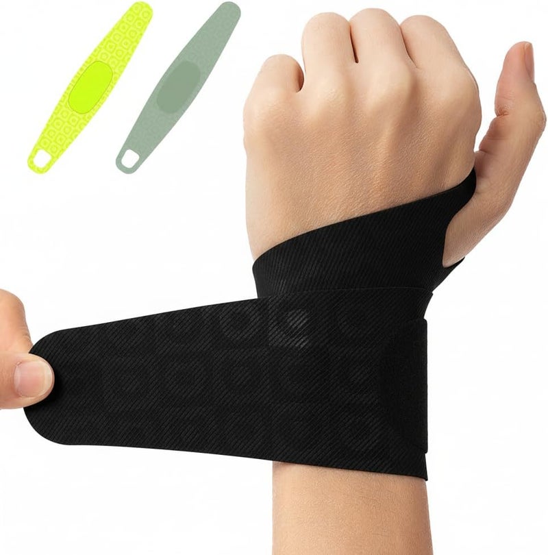 AOFIT Adjustable Wrist Brace for Pain Relief, Carpal Tunnel & Tendonitis Support – Ergonomic Compression, Breathable & Anti-Slip Design, Fits Left & Right Hand, Ideal for Sports, Gaming & Office Use - Image 1